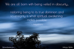 obscurity, being, awakening