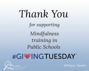 giving tuesday mindfulness public schools