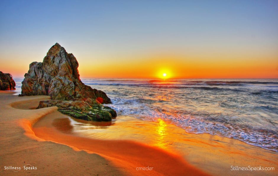 sunrise ocean prayer ellerby