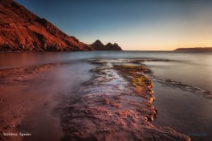 Three Cliffs Bay Gower reality spira