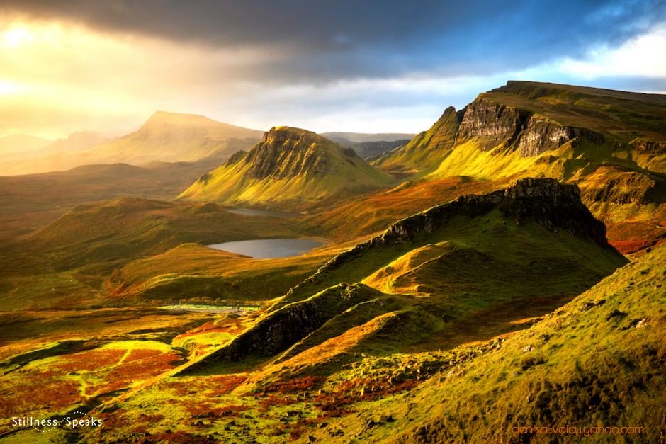 sunrise quiraing mindfulness this moment thich nhat hanh