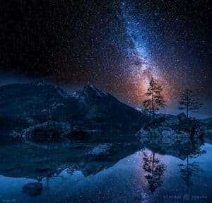 Milky Way Alps silence norris