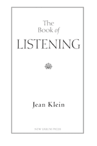 book of listening klein