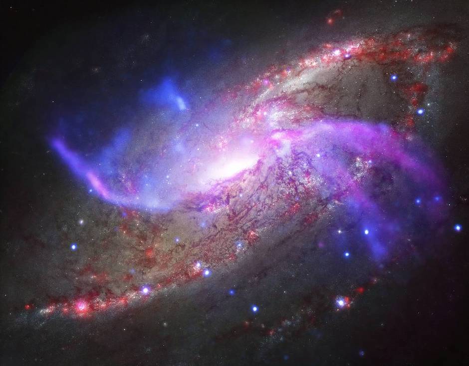 NGC 4258 NASA IMage