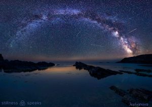 Milky Way and the Perseids silent eternal life hazrat inayat khan