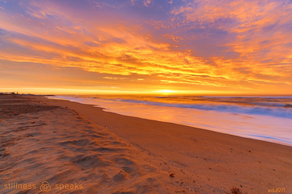 sunrise beach barcelona recognizing true nature radiant act amidon
